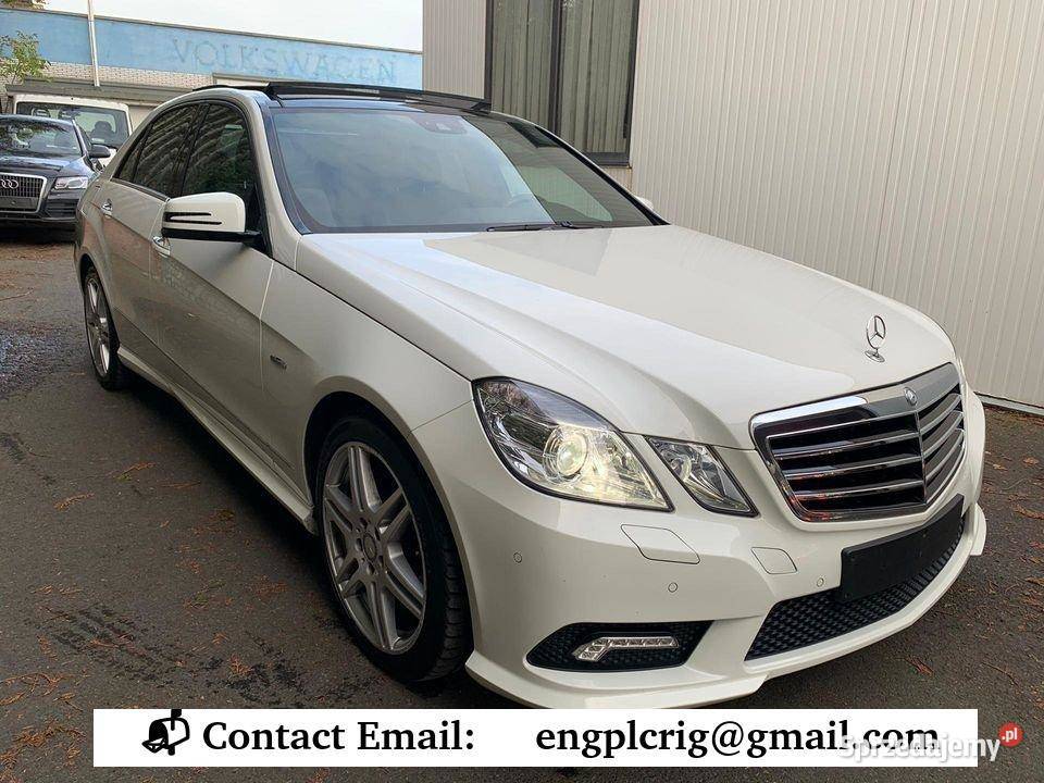 2011 MercedesBenz E 220 Avantgarde AMG Package Warszawa