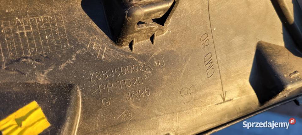 RENAULT SCENIC III OSŁONA LISTWA SŁUPKA LEWA Ruda Śląska