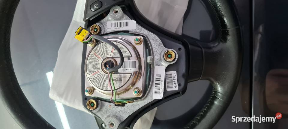 Kierownica trójramienna BMW e46 z poduszką kierownice świętokrzyskie Mniów