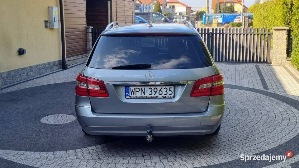 Mercedes E 220 AVANTGARDE Automat 170 Led ogranicznik prędkości Mercedes-Benz Płońsk