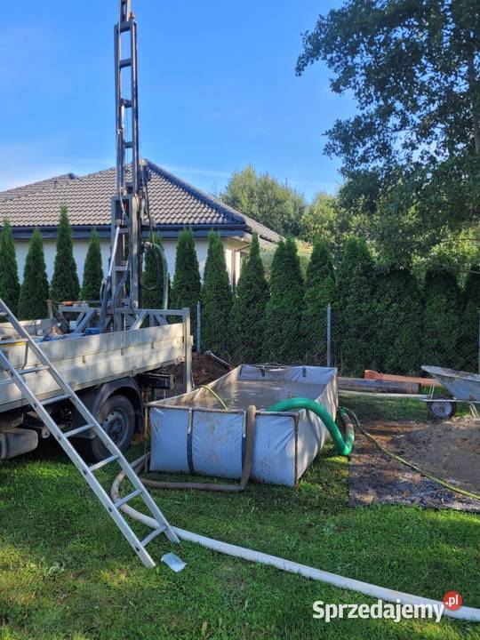 Wiertnica do wody z rurami do 50 mb diesel Lublin Koszalin