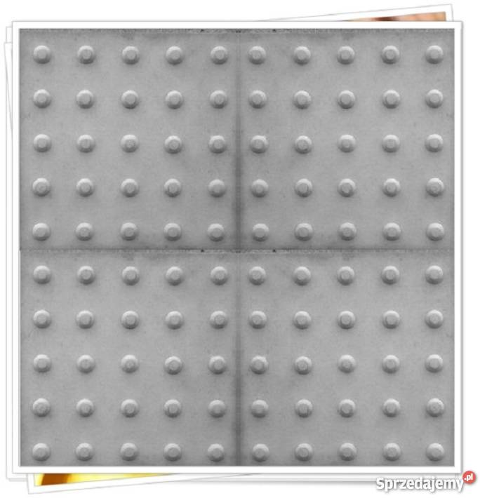 Forma lastriko chodnikowa PŁYTKA NIEWIDOMYCH Nysa