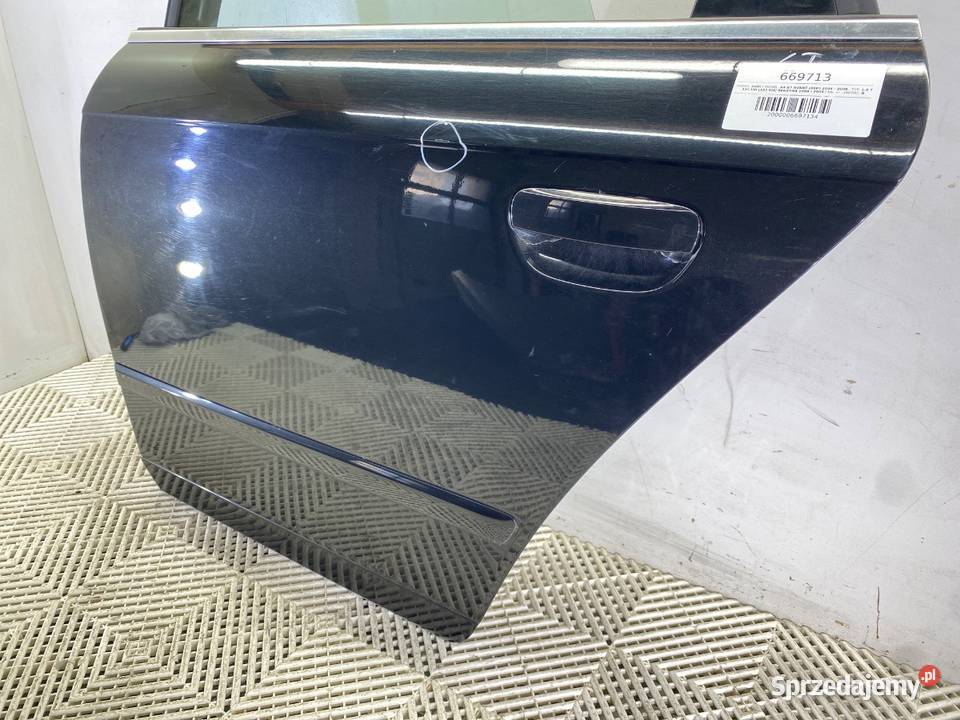 DRZWI LEWY TYŁ AUDI A4 B7 Kombi 0408
