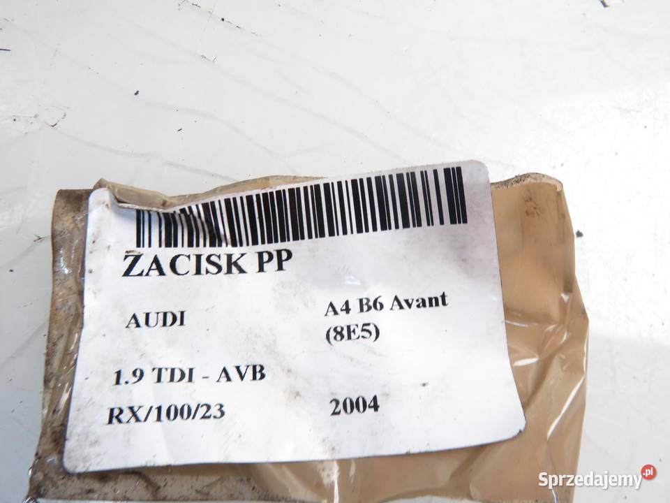 ZACISK PRAWY PRZÓD AUDI A4 B6 19 TDI małopolskie