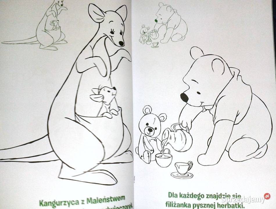 Kubuś i Przyjaciele Naklejam i Koloruję A A Chełm
