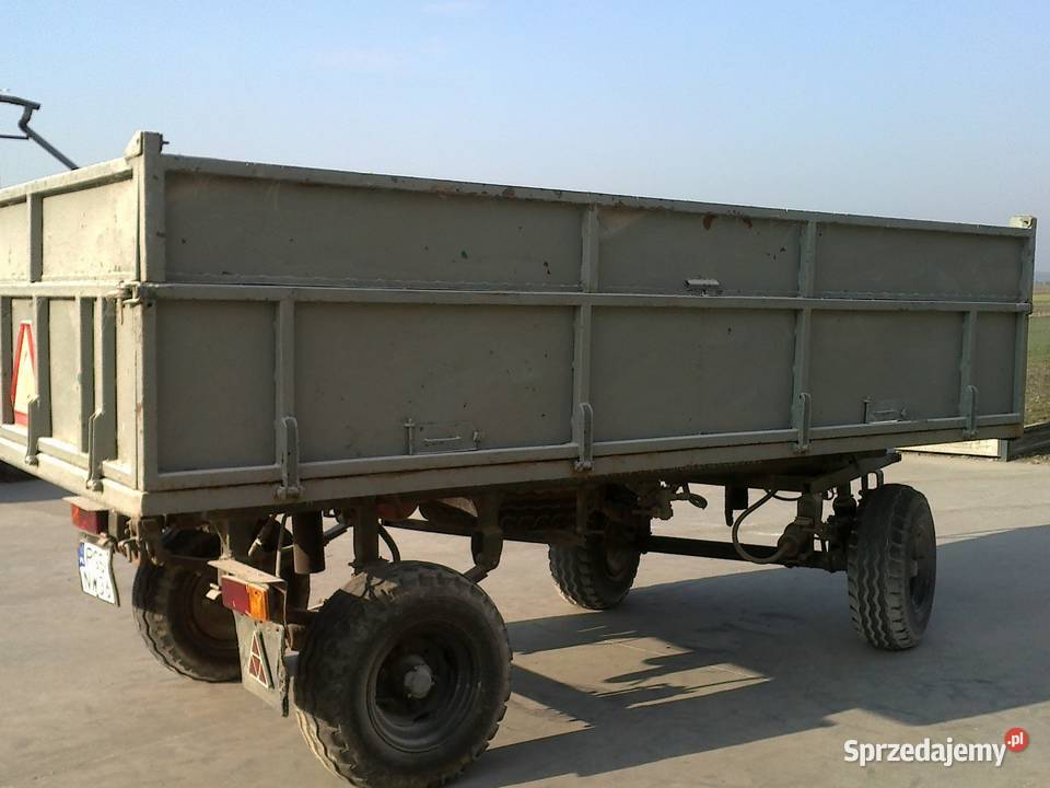 przyczepa wywrotka kaczuszka wielkopolskie Pogorzela