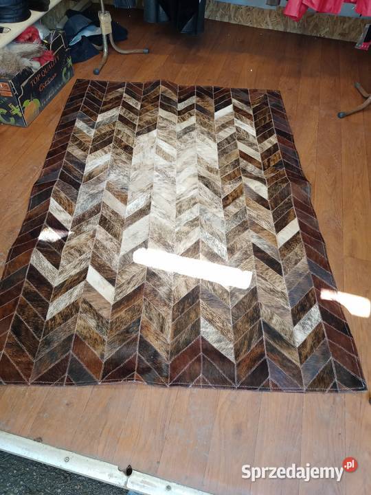 Piękny Patchwork z krowy z jodelke 120180 0.4cm Dywany i wykładziny Zakopane