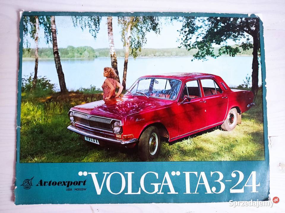 Prospekt broszura katalog album Wołga Gaz Głuchołazy