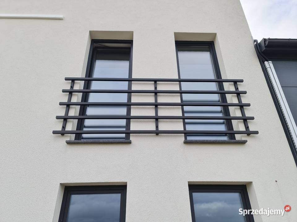 Balkon Francuski LOFT Balustrada zewnętrzna pod