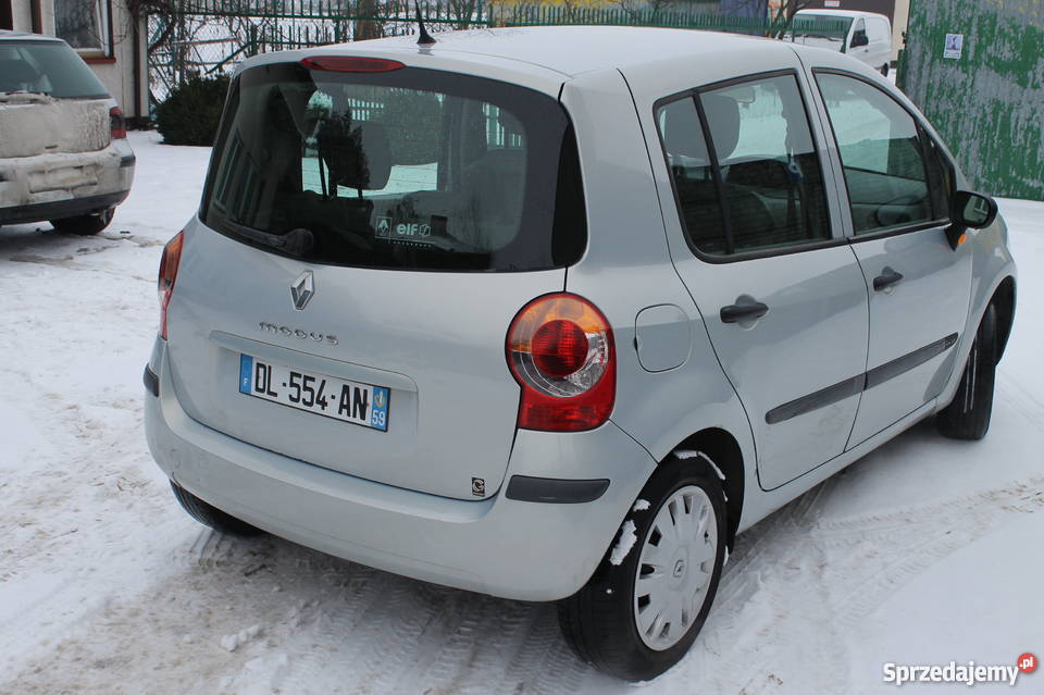 Renault Modus 14 16V BOGATE WYPOSAŻENIE Konin