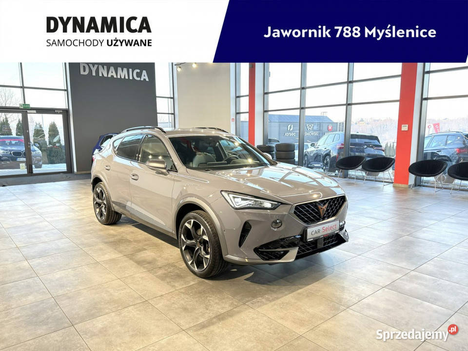 Cupra Formentor VAT 23 15TSI 150 DSG 2022 r sal Zarejestrowany w Polsce Myślenice