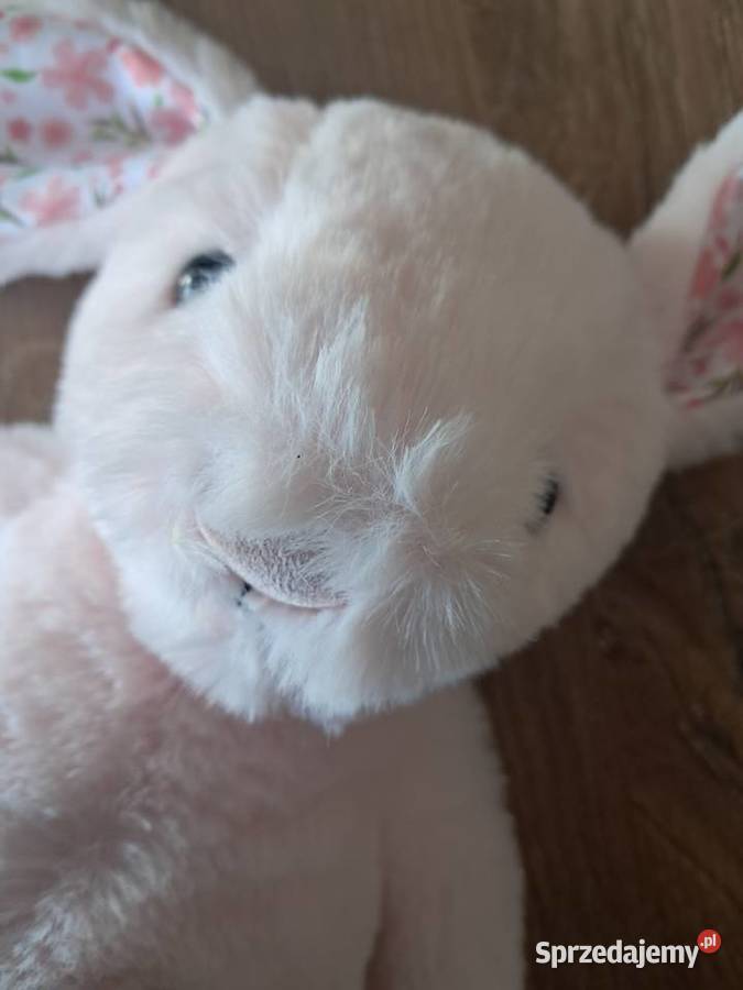 nowy różowy króliczek przytulanka wysokość 30 świętokrzyskie sprzedam