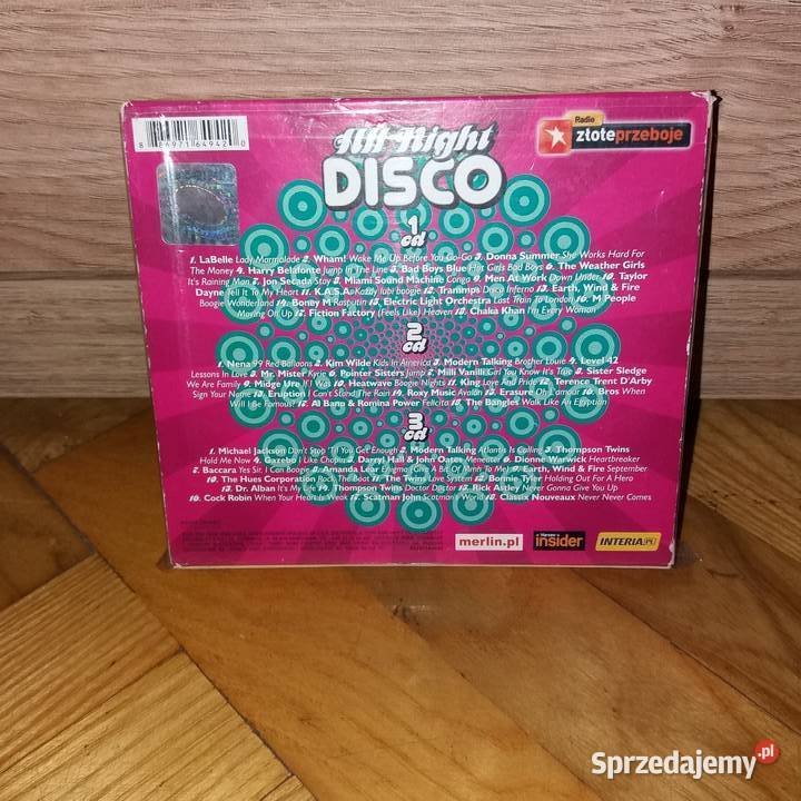 All Night Disco Największe przeboje disco z lat Warta sprzedam