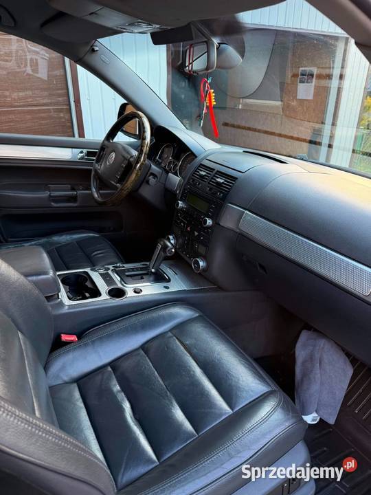 VW Touareg 4x4 automat hak 25 tdi hak pakiet w12 Bielowy sprzedam