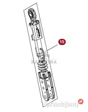 Fendt 930 933 936 942 GEN 7 Wieszak Podnośnika wielkopolskie Jastrzębniki sprzedam