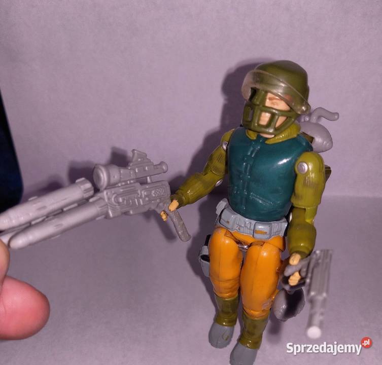 GI Joe Action Figure Kapitan Grid Iron 1990 Hasbro mazowieckie