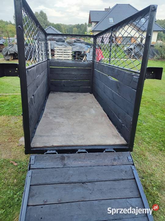 Przyczepka do przewozu bydła rolnicza śląskie Mszana