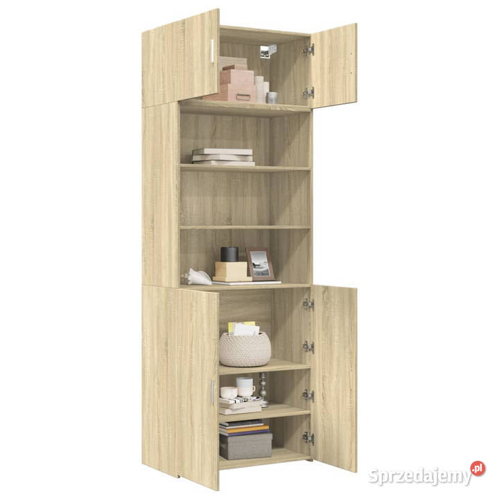Szafka dąb sonoma 80x425x225 materiał Warszawa