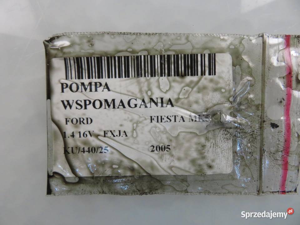 POMPA WSPOMAGANIA FORD FIESTA MK5 14 2S6E3A733AA