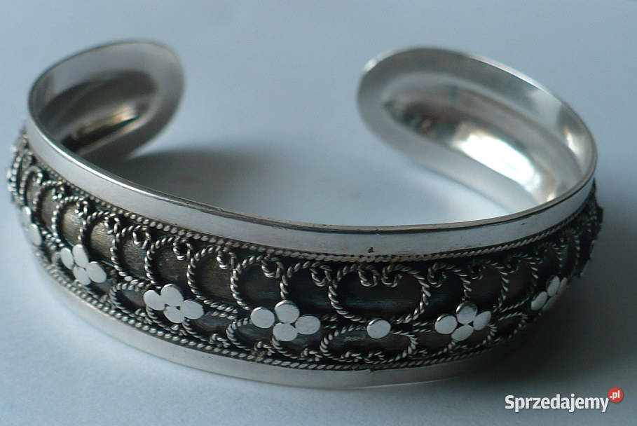 bransoletka srebrna bangla Suwałki