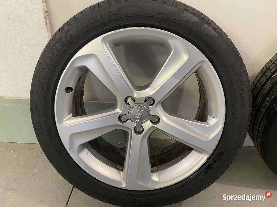 Koła Felgi AUDI 25545 R20 pirelli scorpion verde mazowieckie Wyszków