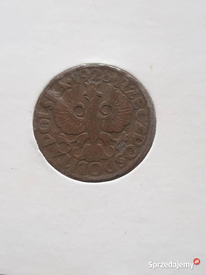 5 Groszy 1928 r 2 rzadkie Konin