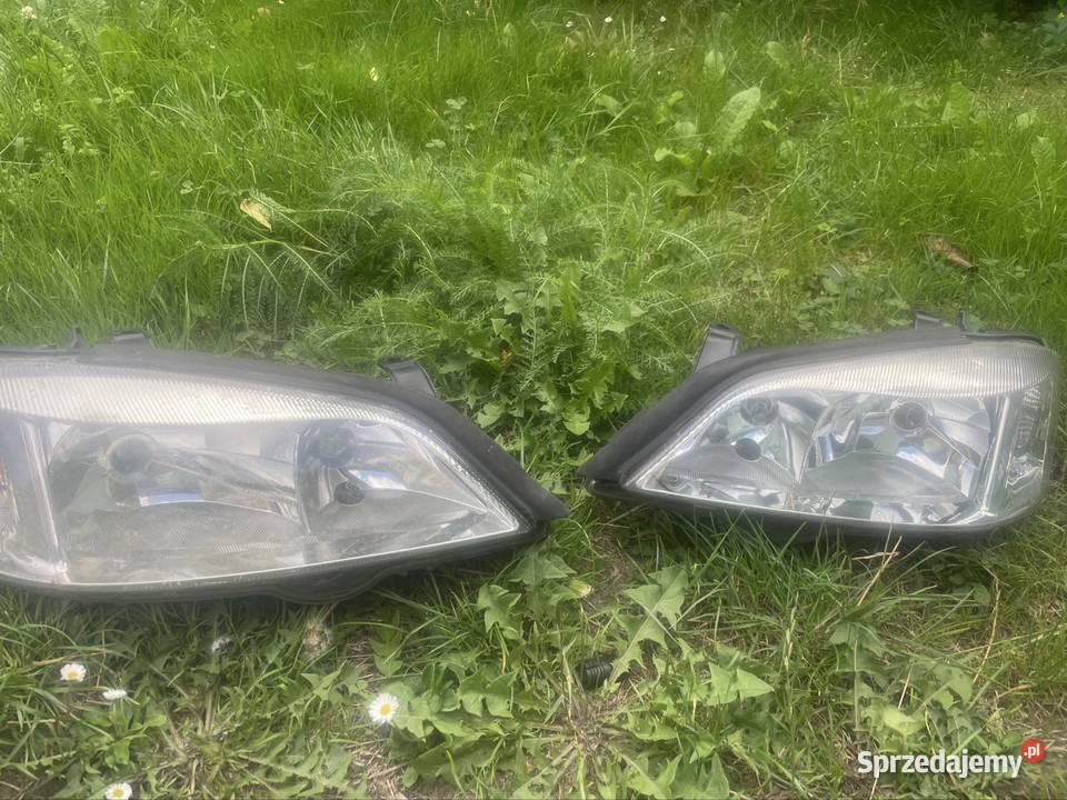 Reflektory przednie Opel Astra G II Komplet Radomsko sprzedam