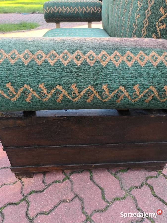 Stara antyczno stylowa kanapa sofa Tanio Meble Aleksandrów Łódzki