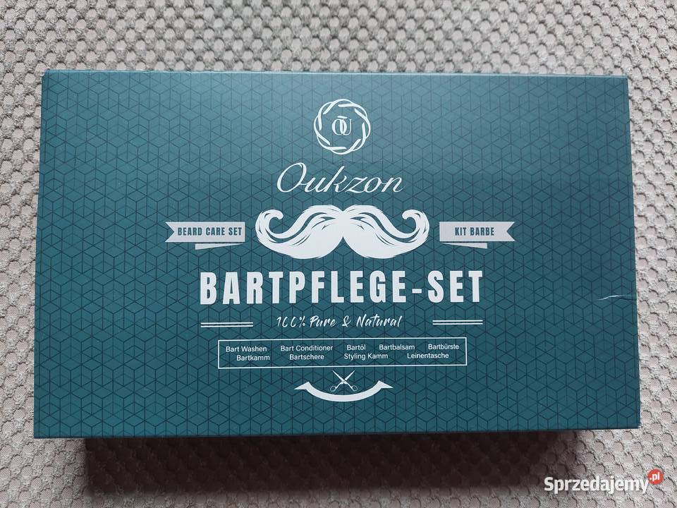 Oukzon nowy zestaw do pielęgnacji brody 9 elem Kraków