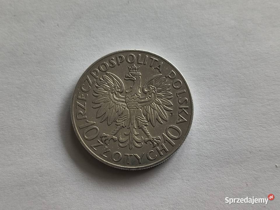 10 1933 Traugutt srebro Ag 750 Numizmatyka Szczecin