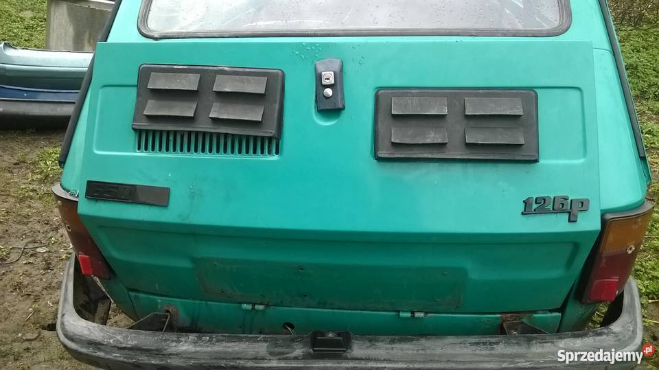 klapa tylna maska fiat 126p maluch