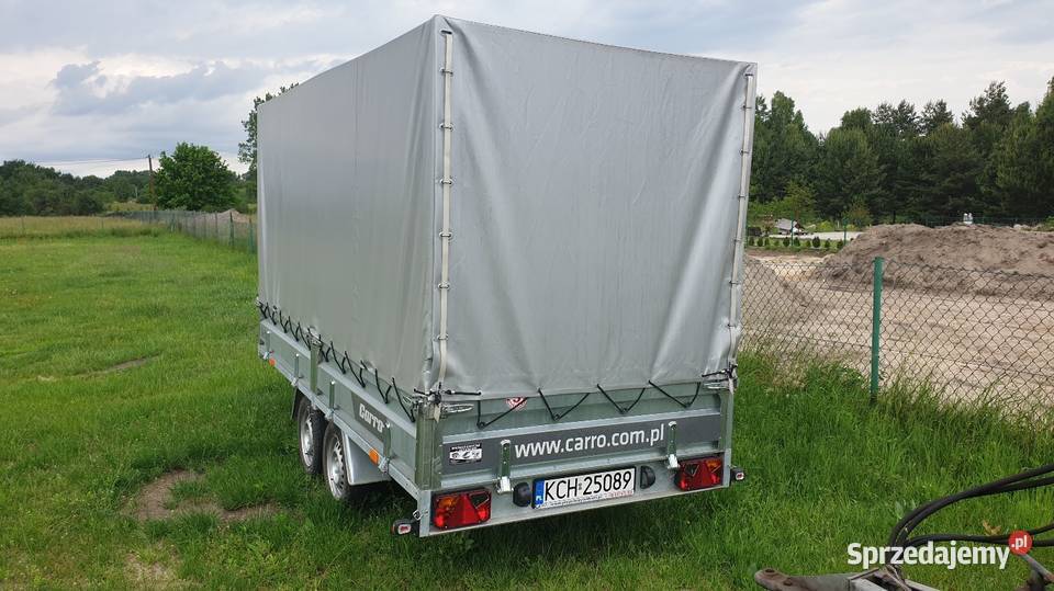 Carro Delta 3515 przyczepka hamowana przyczepa Balin