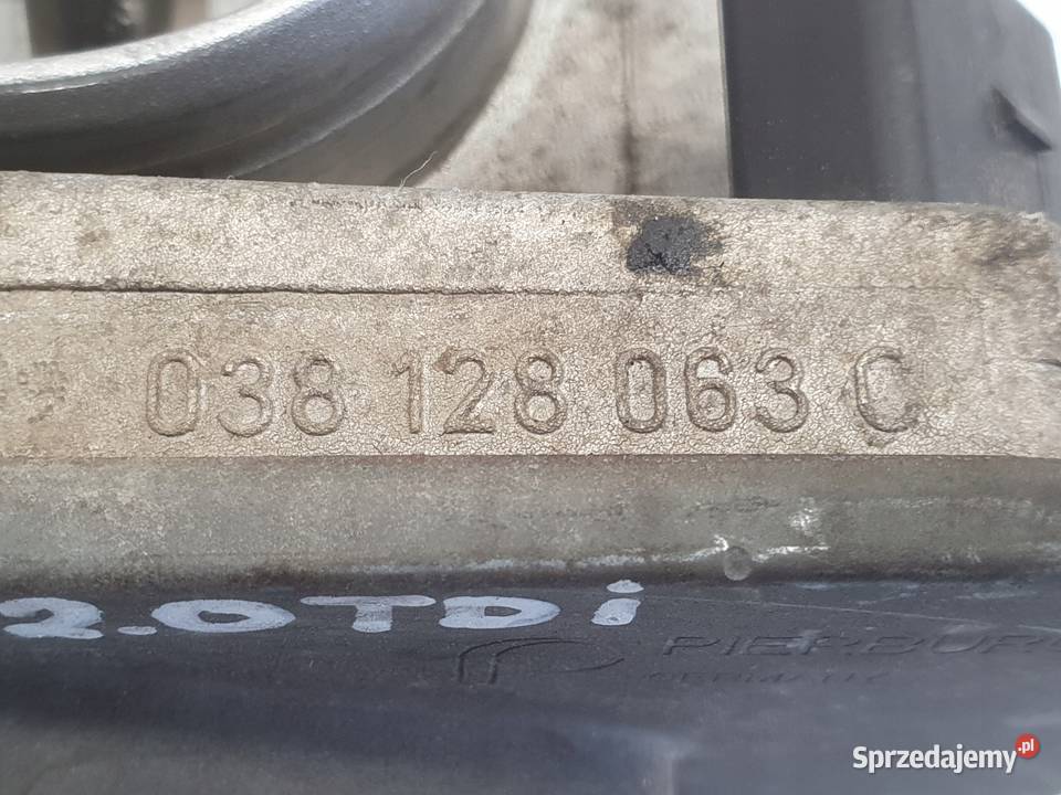VW Bora 19 SDI PRZEPUSTNICA 038128063C Przepustnice Janów