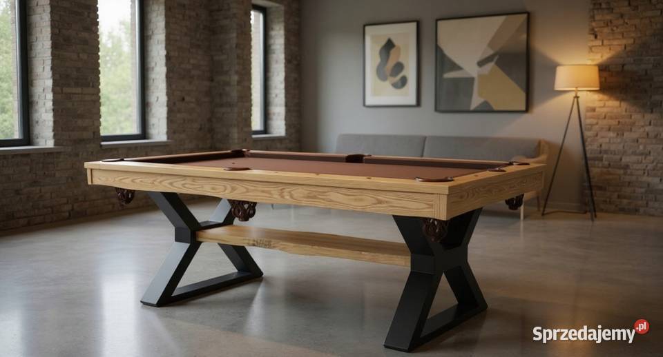 Nowoczesny Stół Bilardowy Loft 3w1 FaBil PIGI śląskie sprzedam