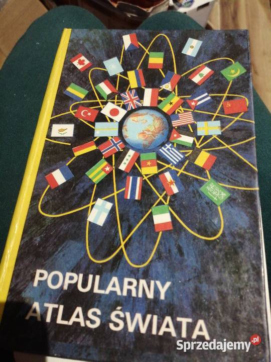 Popularny atlas świata Rok wydania 1991 Częstochowa