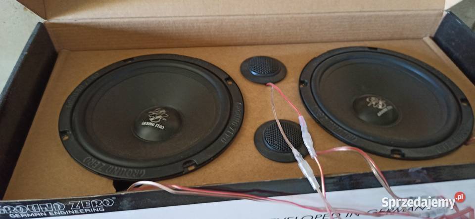 Sprzedam zestaw car audio mazowieckie Ciechanów