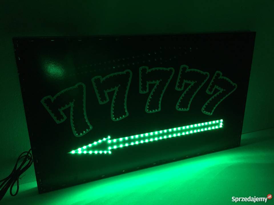 Szyld reklama LED strzałka 50x20 NOWA Pomiechówek sprzedam