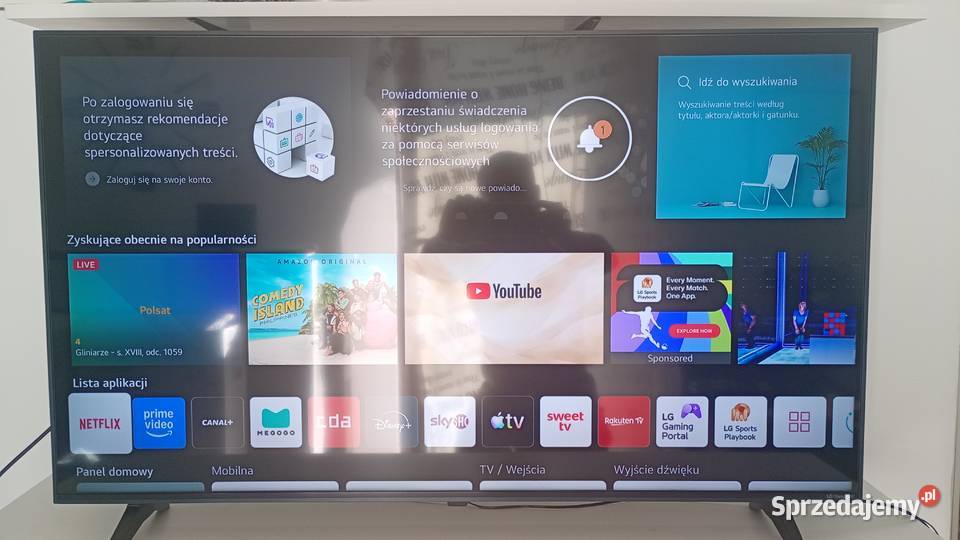 Telewizor LG 43 cale WebOS Kock