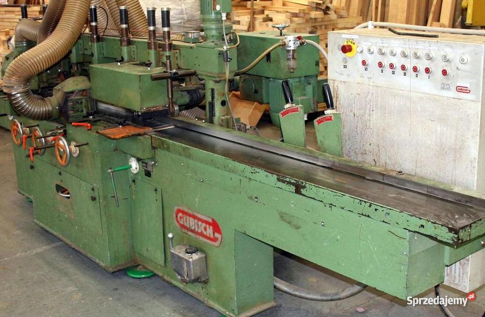 Strugarka czterostronna GUBISCH typ M 1724 podkarpackie Wola Mielecka