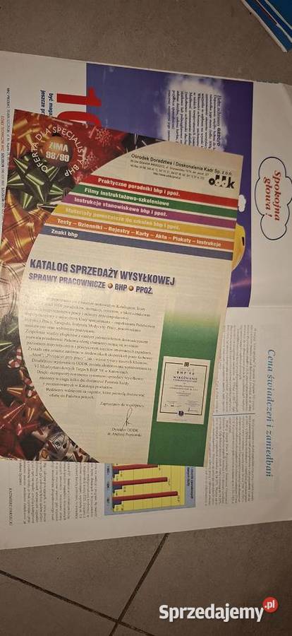 Kultowy kwartalnik BHP Przyjaciel pracy 31999 Antykwariat Łęczyca