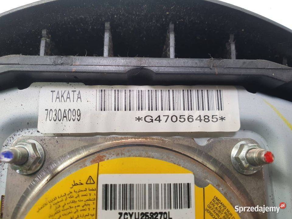 PODUSZKA AIRBAG MITSUBISHI PAJERO 4 KIEROWCY Pozostałe Lipno