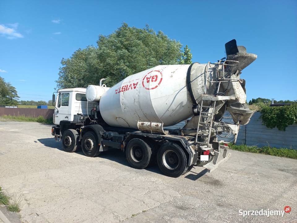Man 32322 F90 8X4 Betonomieszarka Gruszka 18500kg Mielec