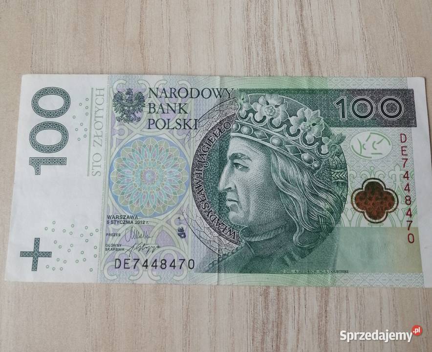 Banknot2x100zl z1994r UNIKATRADARZŁOTY BŁĘDY Bytom