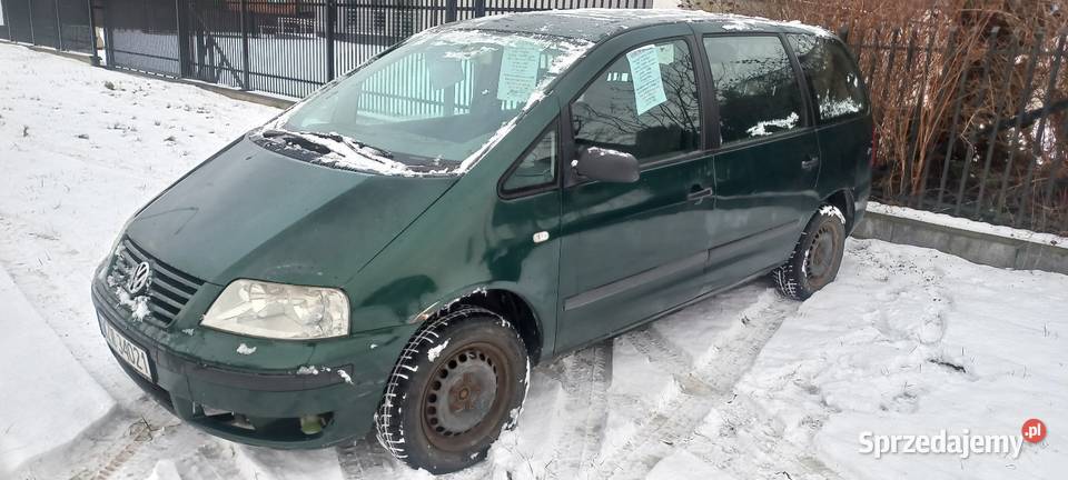 Volkswagen Sharan 20 BG HAK 7 foteli DŁUGO
