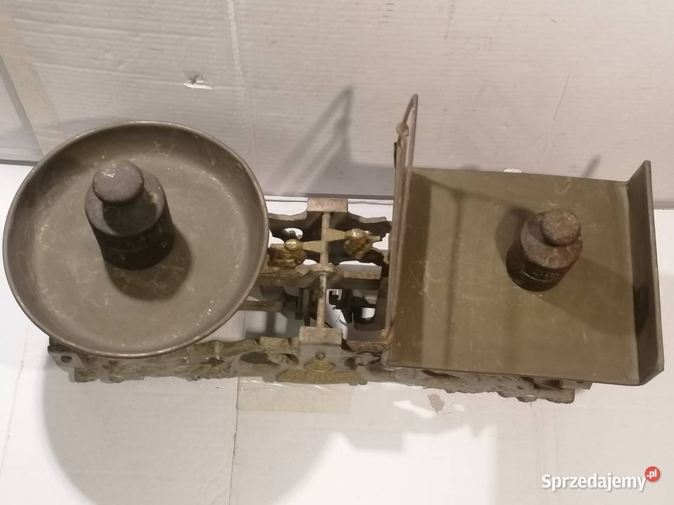 waga szalkowa 5 Juliusz Sperling Antyki Piotrków Trybunalski