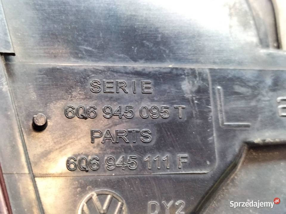 LAMPA TYŁ LEWA LIFT FL 9N2 6Q6945095T VW Lampy tylne sprzedam