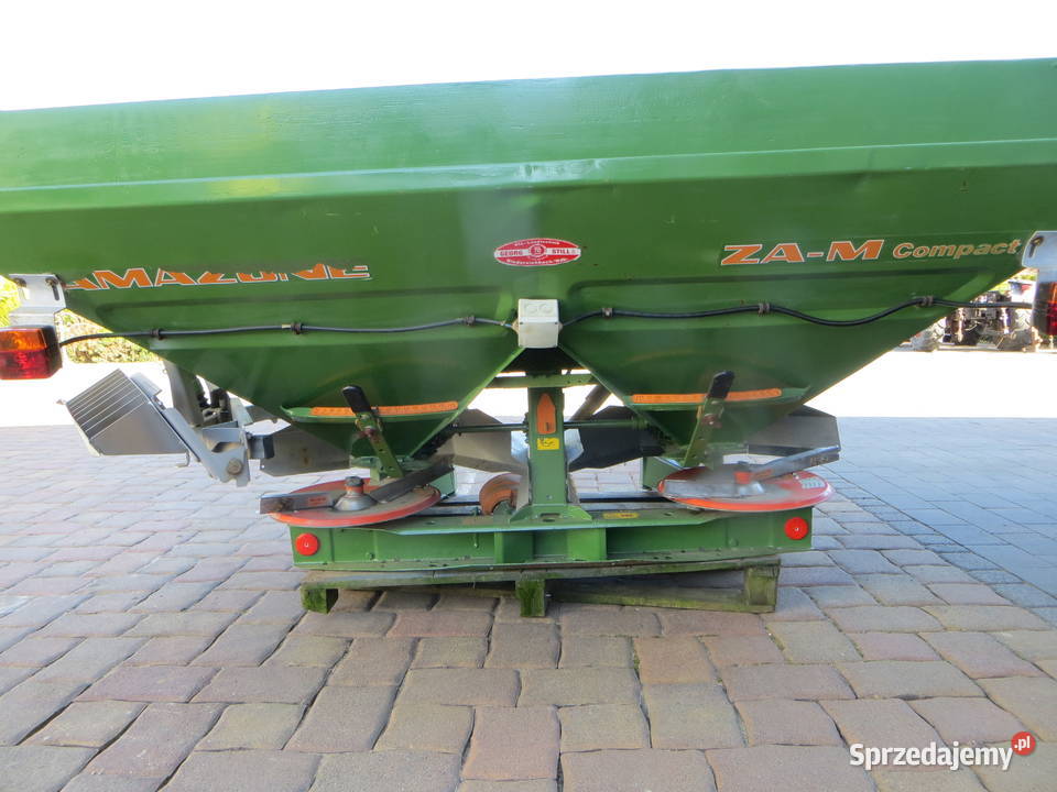 Rozsiewacz nawozu Amazone ZAM I 1236 ZAM Compakt nieuszkodzony Cielcza