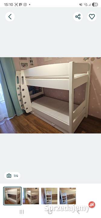 Łóżko piętrowe firmy Meblik BEZ MATERACY Meble Kraków sprzedam