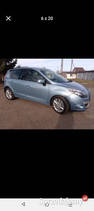 Renault Scenic wielkopolskie Budzisław Kościelny