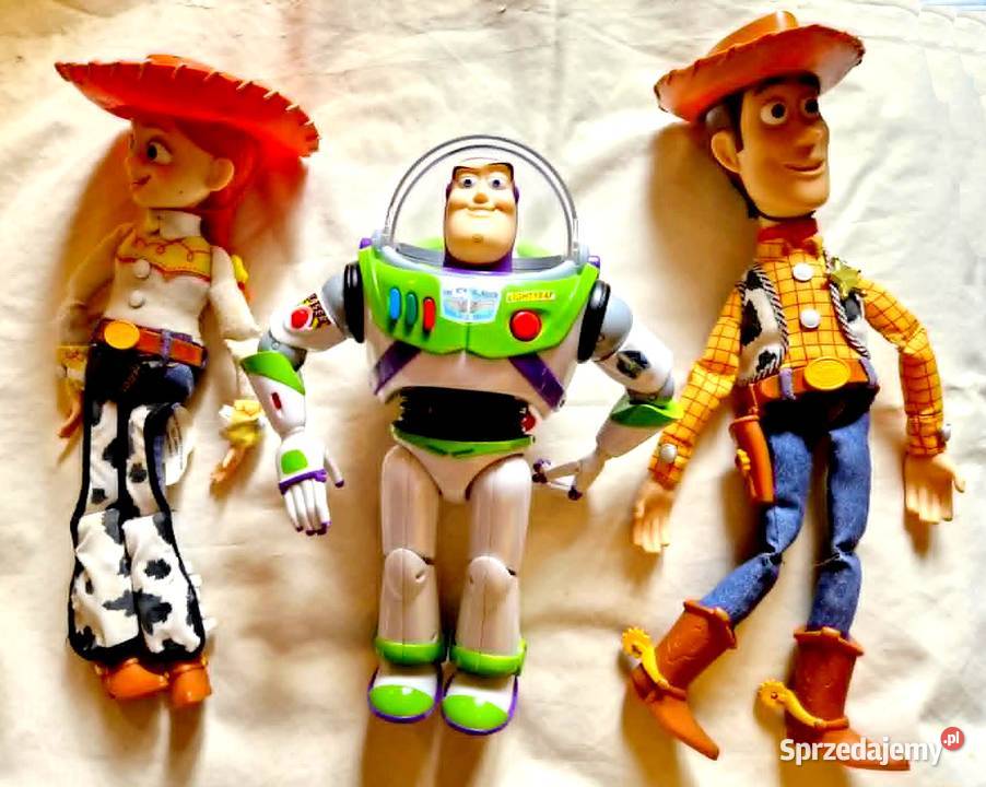 Toy Story lalki Chudy Jessie Buzz firmy Disney